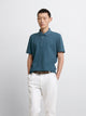 POLO MC MAILLE FINE HOMME - DEVRED 1902