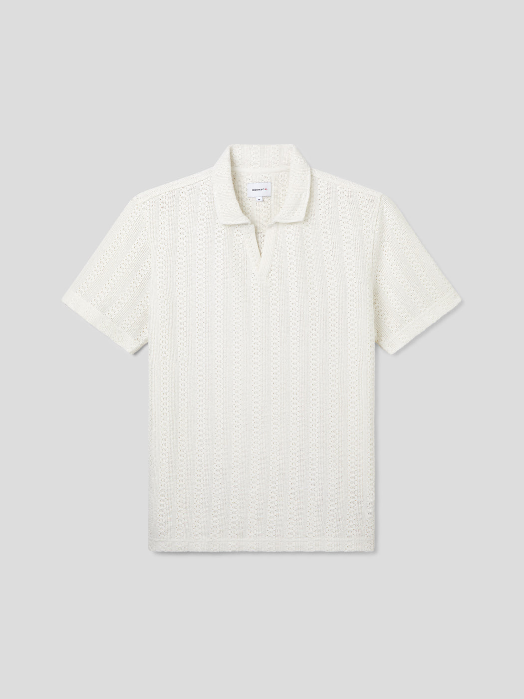 POLO MC MAILLE FINE HOMME - DEVRED 1902