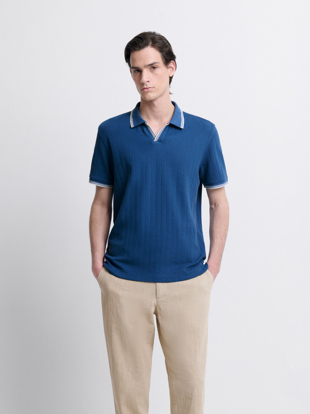 POLO MC MAILLE FINE HOMME - DEVRED 1902