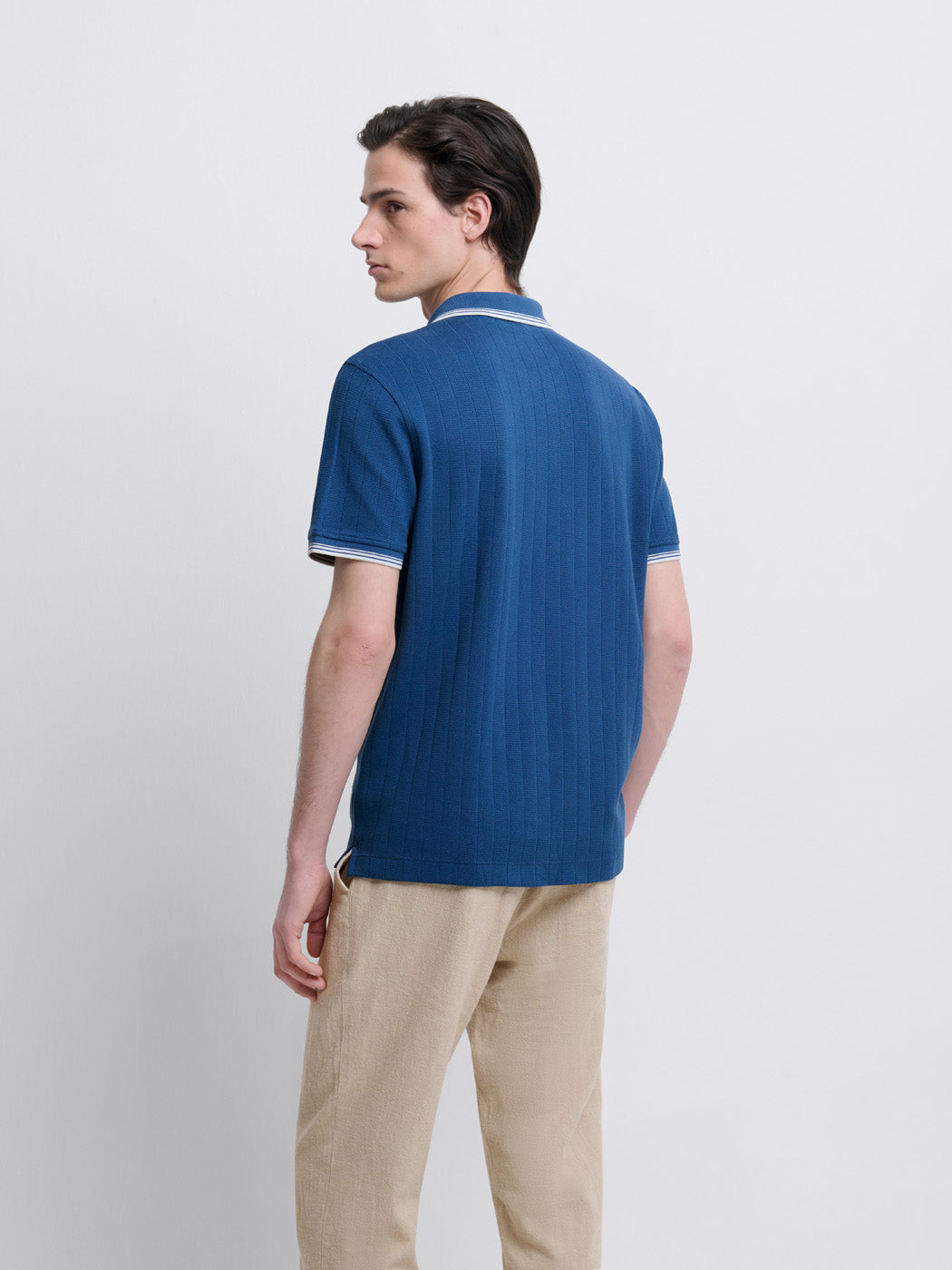 POLO MC MAILLE FINE HOMME - DEVRED 1902
