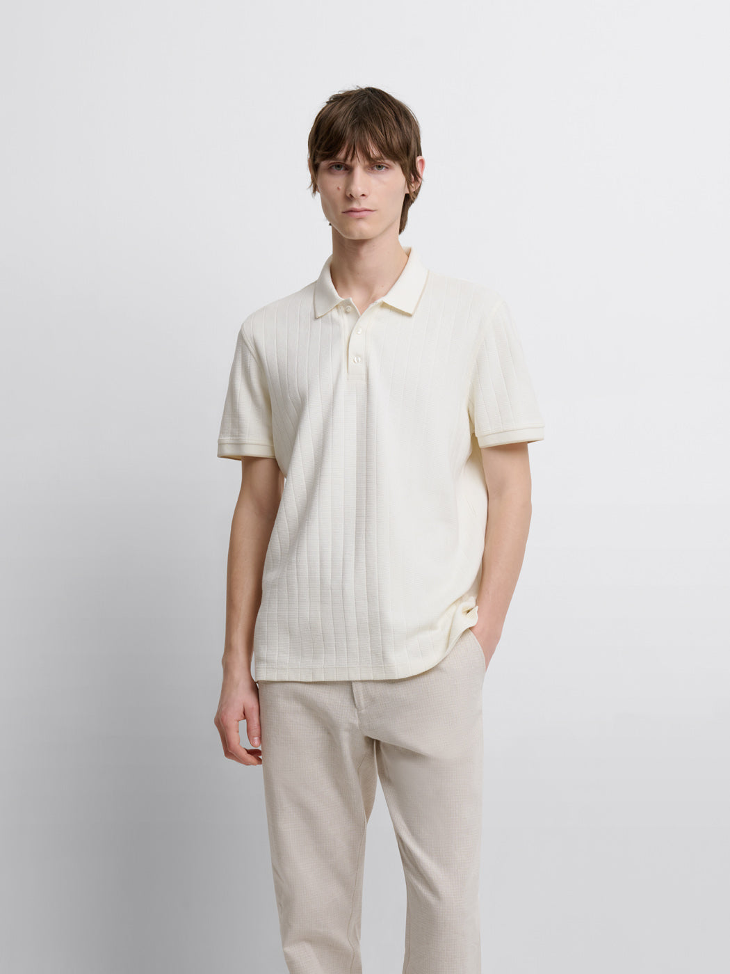 POLO MC MAILLE FINE HOMME - DEVRED 1902
