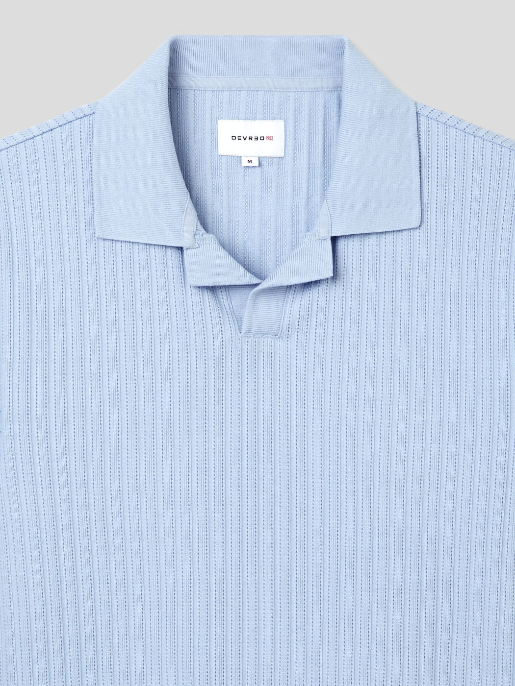 POLO MC MAILLE FINE HOMME - DEVRED 1902