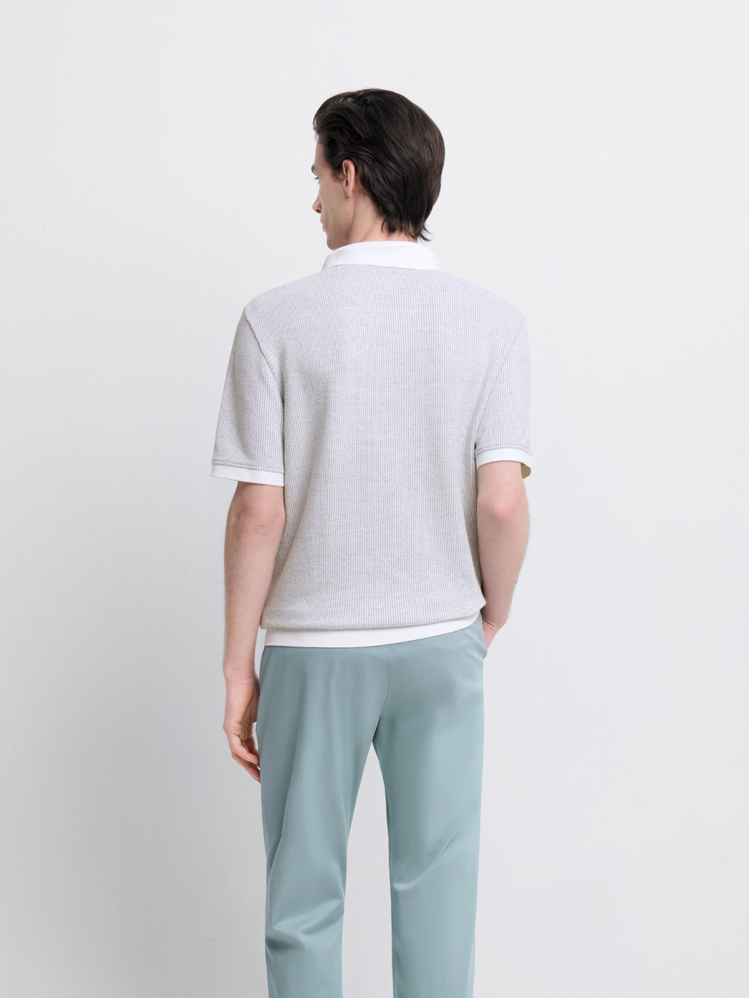 POLO MC MAILLE FINE HOMME - DEVRED 1902