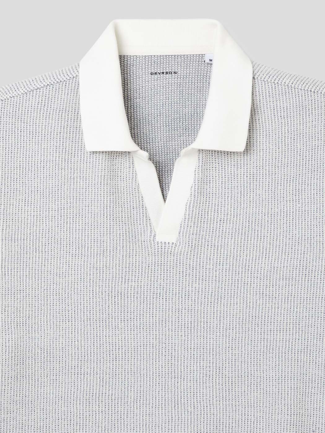 POLO MC MAILLE FINE HOMME - DEVRED 1902