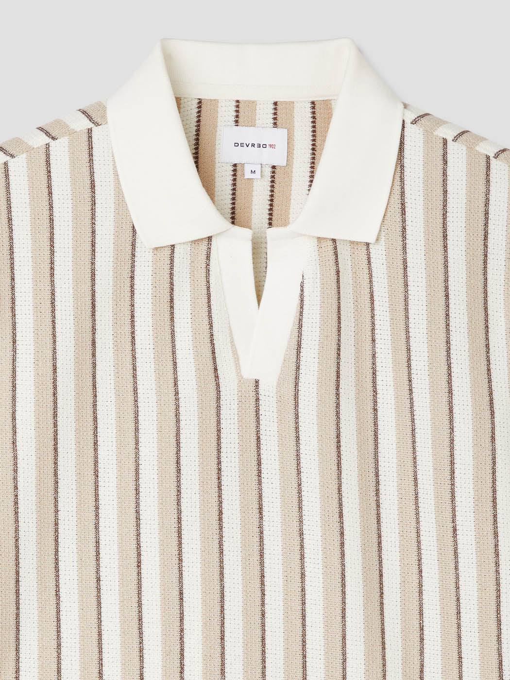 POLO MC MAILLE FINE HOMME - DEVRED 1902