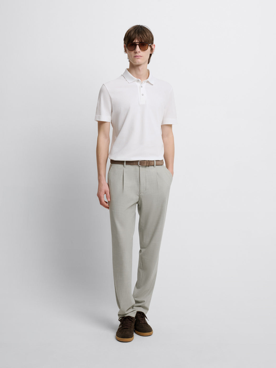POLO MC MAILLE FINE HOMME - DEVRED 1902