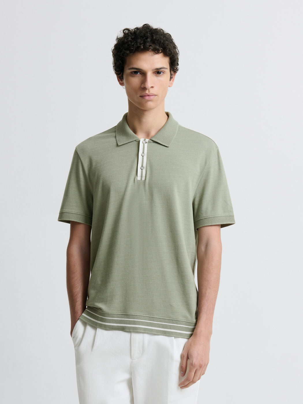 POLO MC MAILLE FINE HOMME - DEVRED 1902