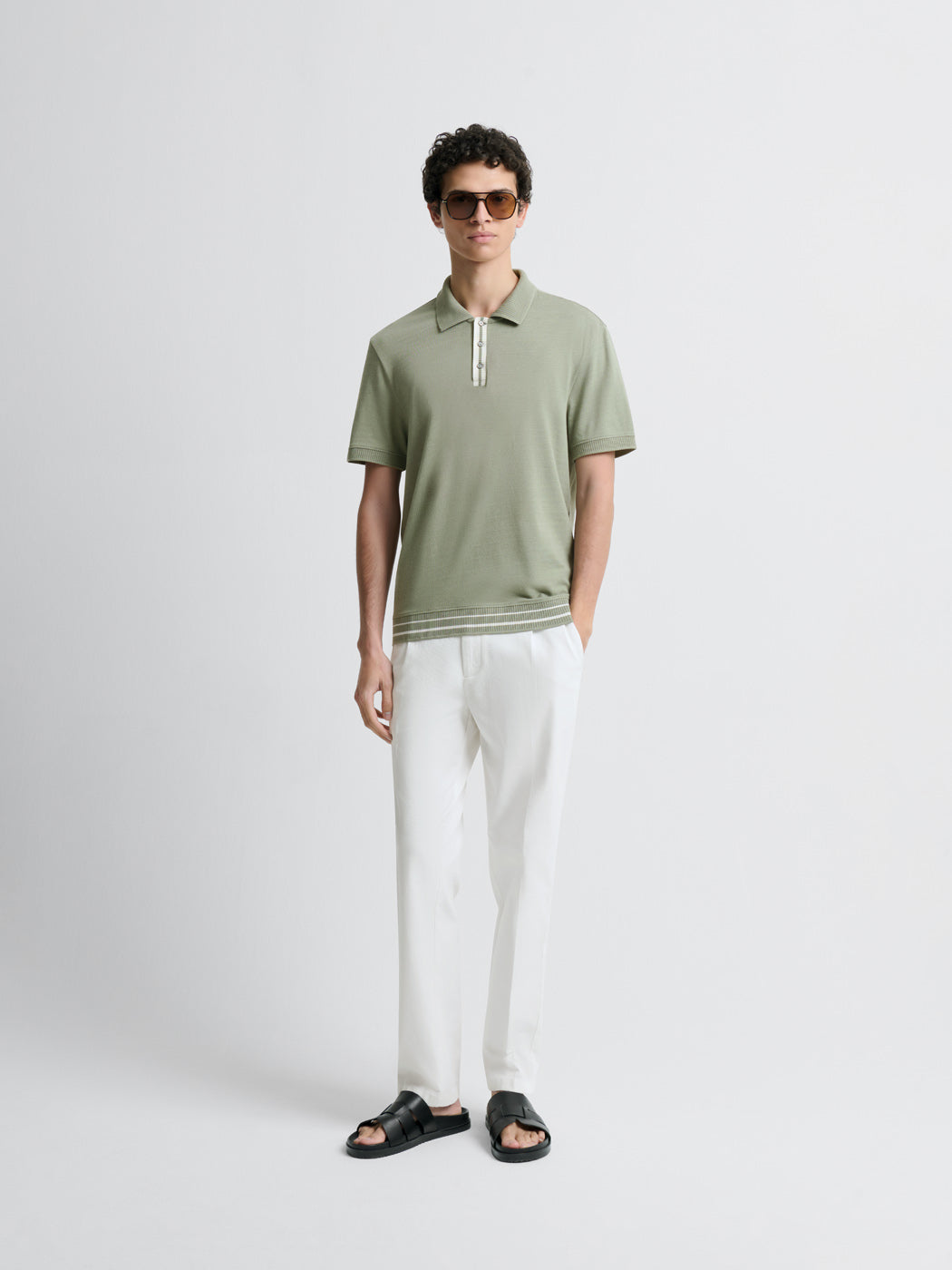 POLO MC MAILLE FINE HOMME - DEVRED 1902
