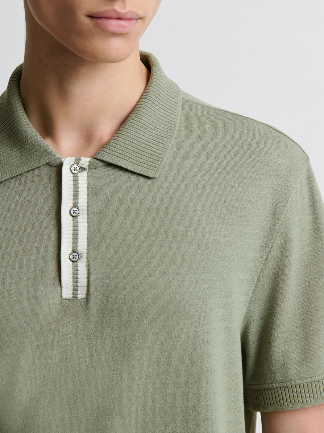 POLO MC MAILLE FINE HOMME - DEVRED 1902