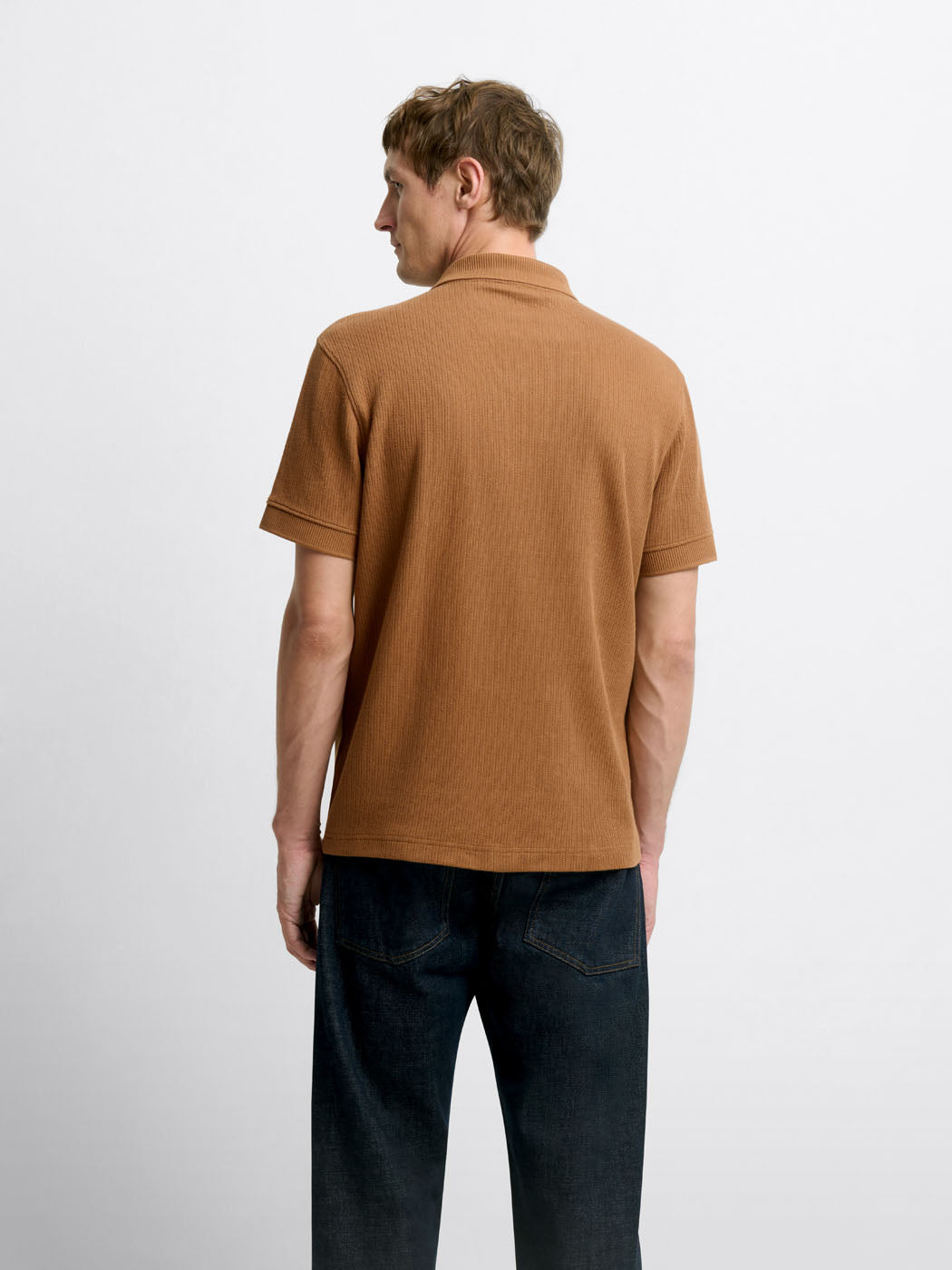 Polo col boutonné en coton - DEVRED 1902