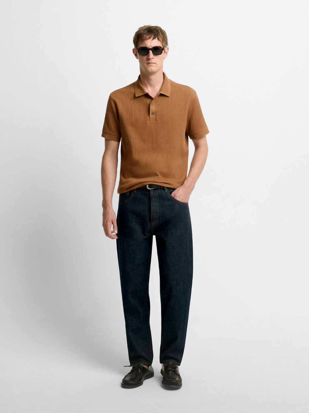 Polo col boutonné en coton - DEVRED 1902