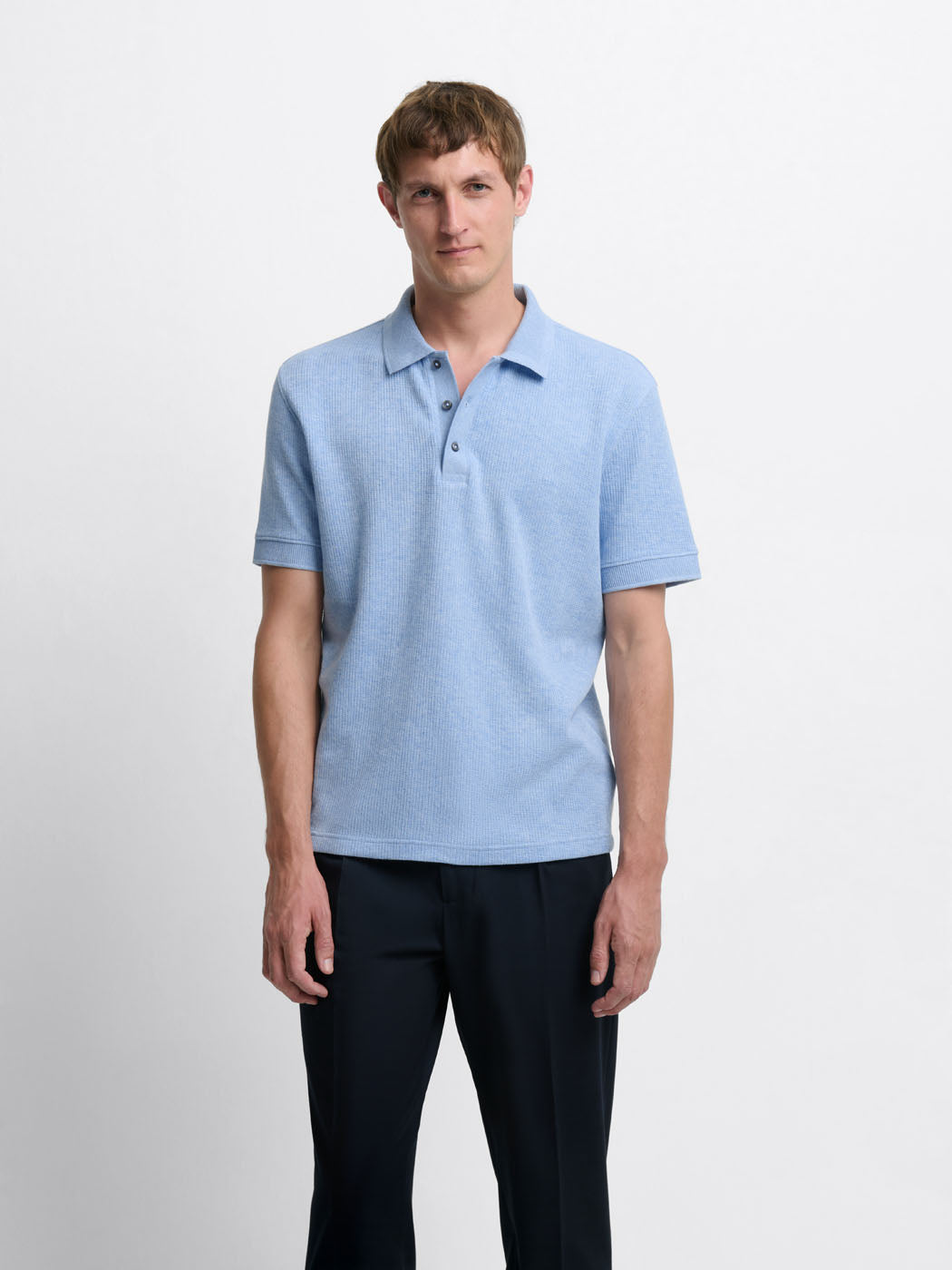 Polo col boutonné en coton - DEVRED 1902
