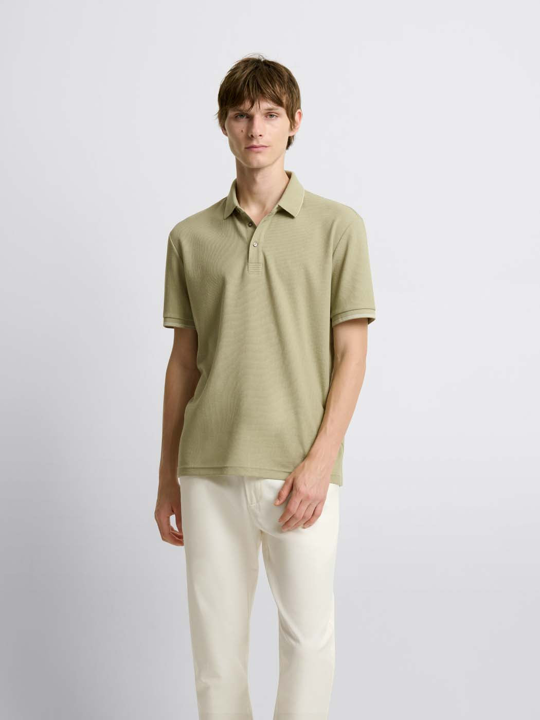 POLO MC MAILLE FINE HOMME - DEVRED 1902