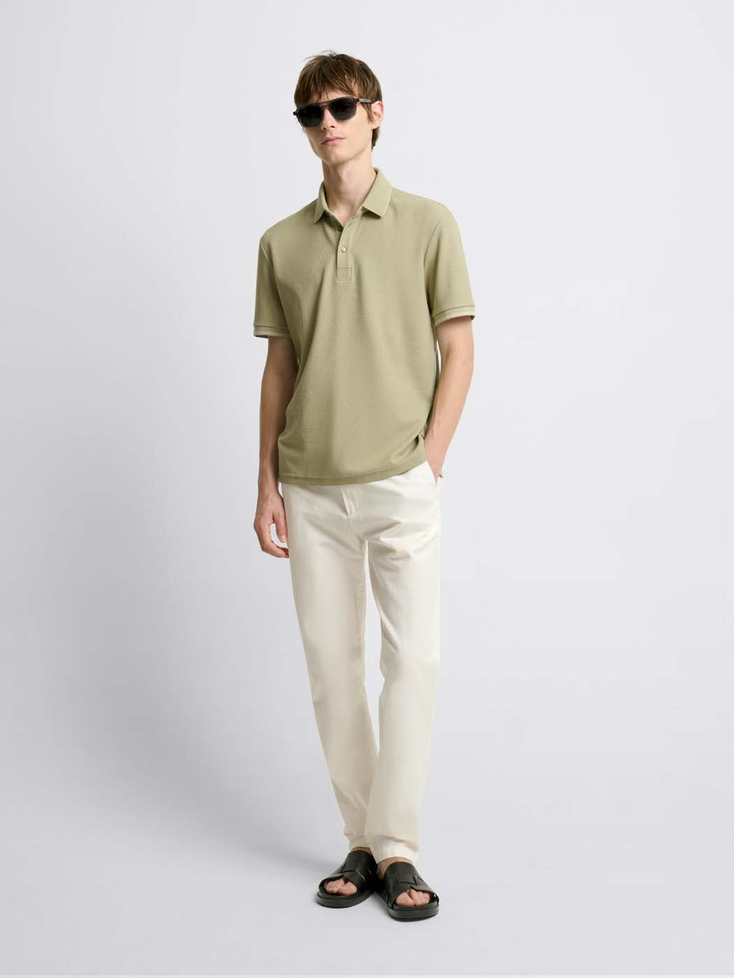 POLO MC MAILLE FINE HOMME - DEVRED 1902