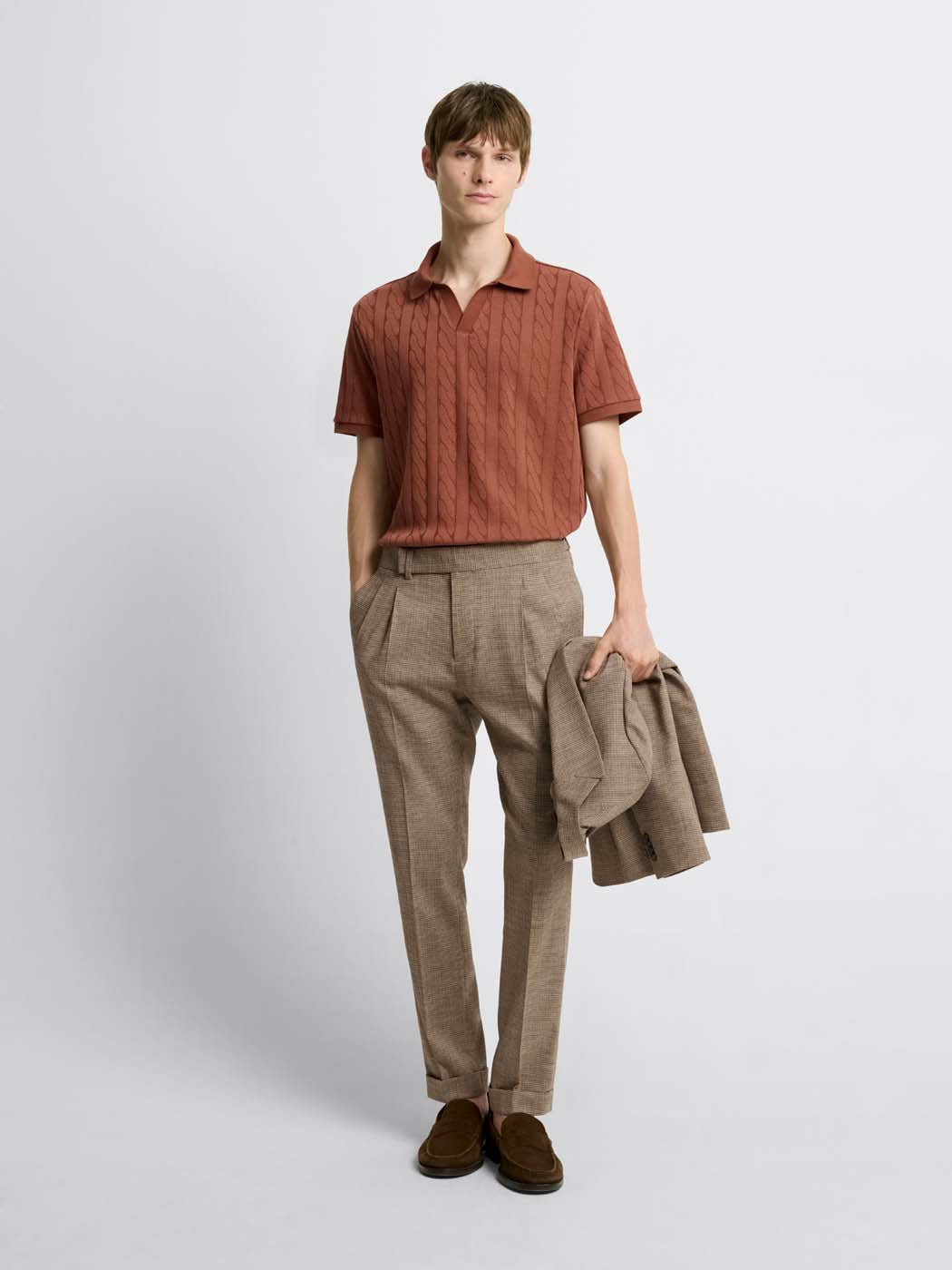 POLO MC MAILLE FINE HOMME - DEVRED 1902