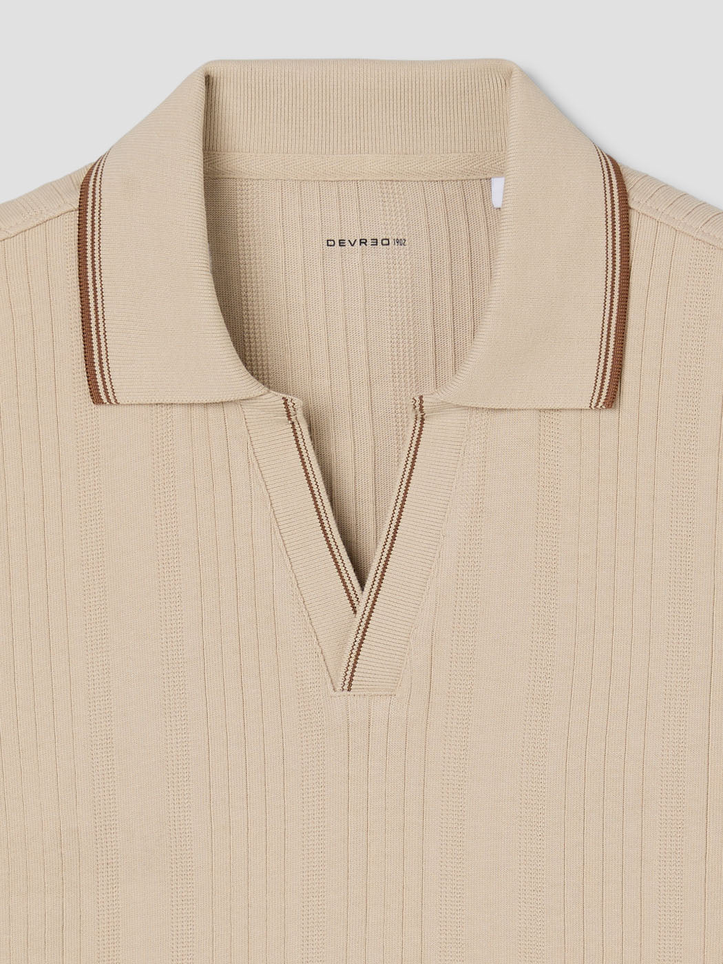 Polo col derby en coton - DEVRED 1902