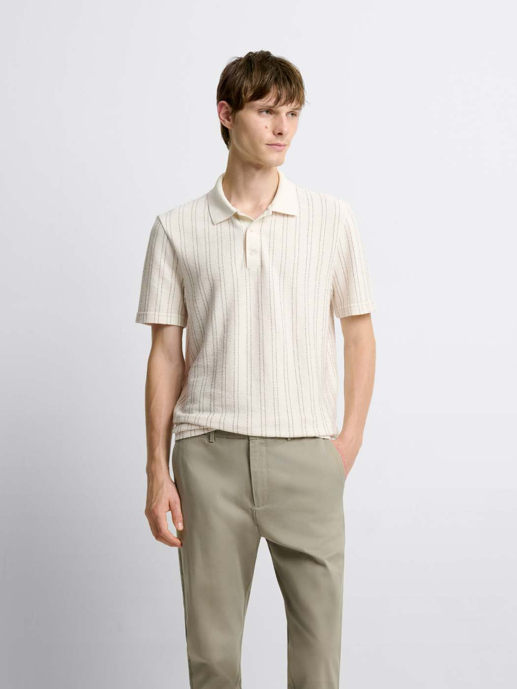 POLO MC MAILLE FINE HOMME - DEVRED 1902