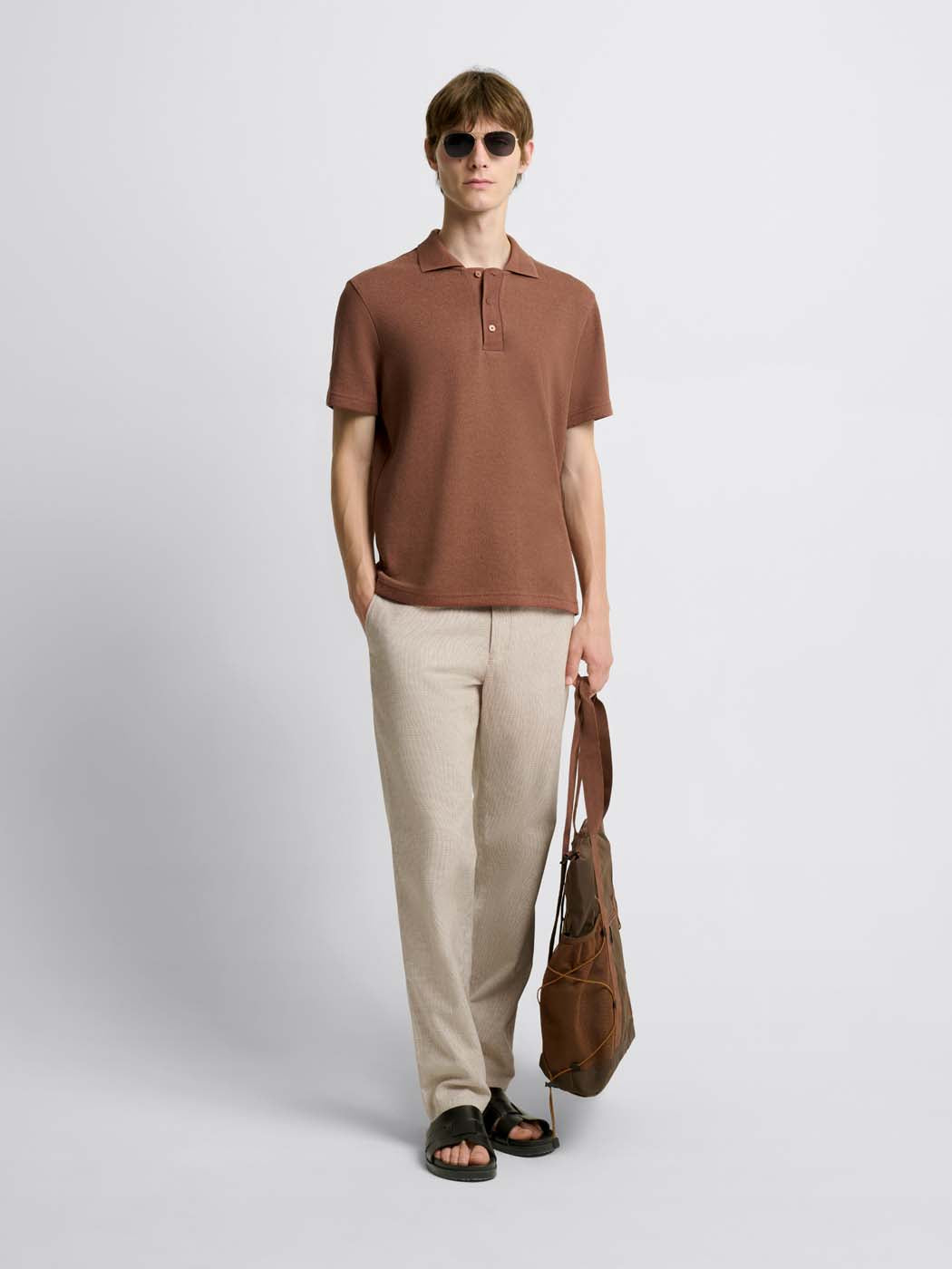 POLO MC MAILLE FINE HOMME - DEVRED 1902