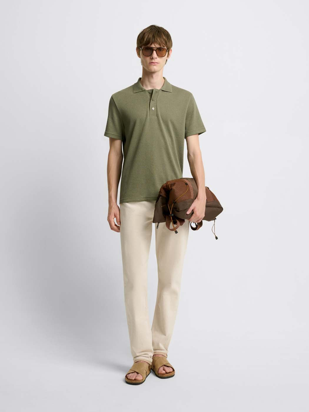 POLO MC MAILLE FINE HOMME - DEVRED 1902