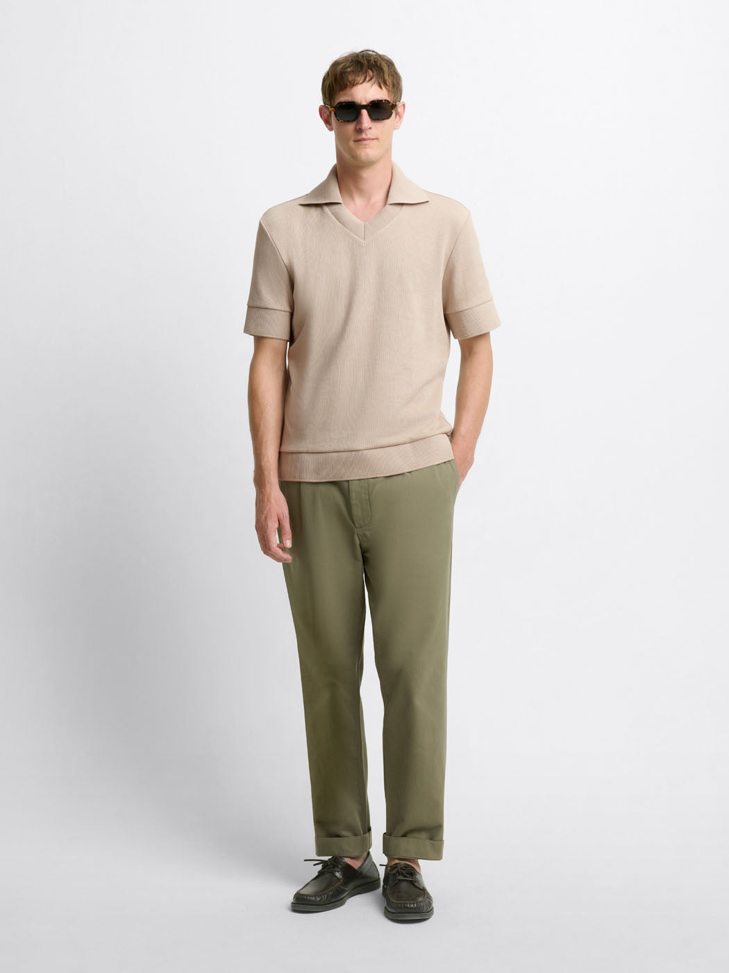 Polo col V slim - DEVRED 1902