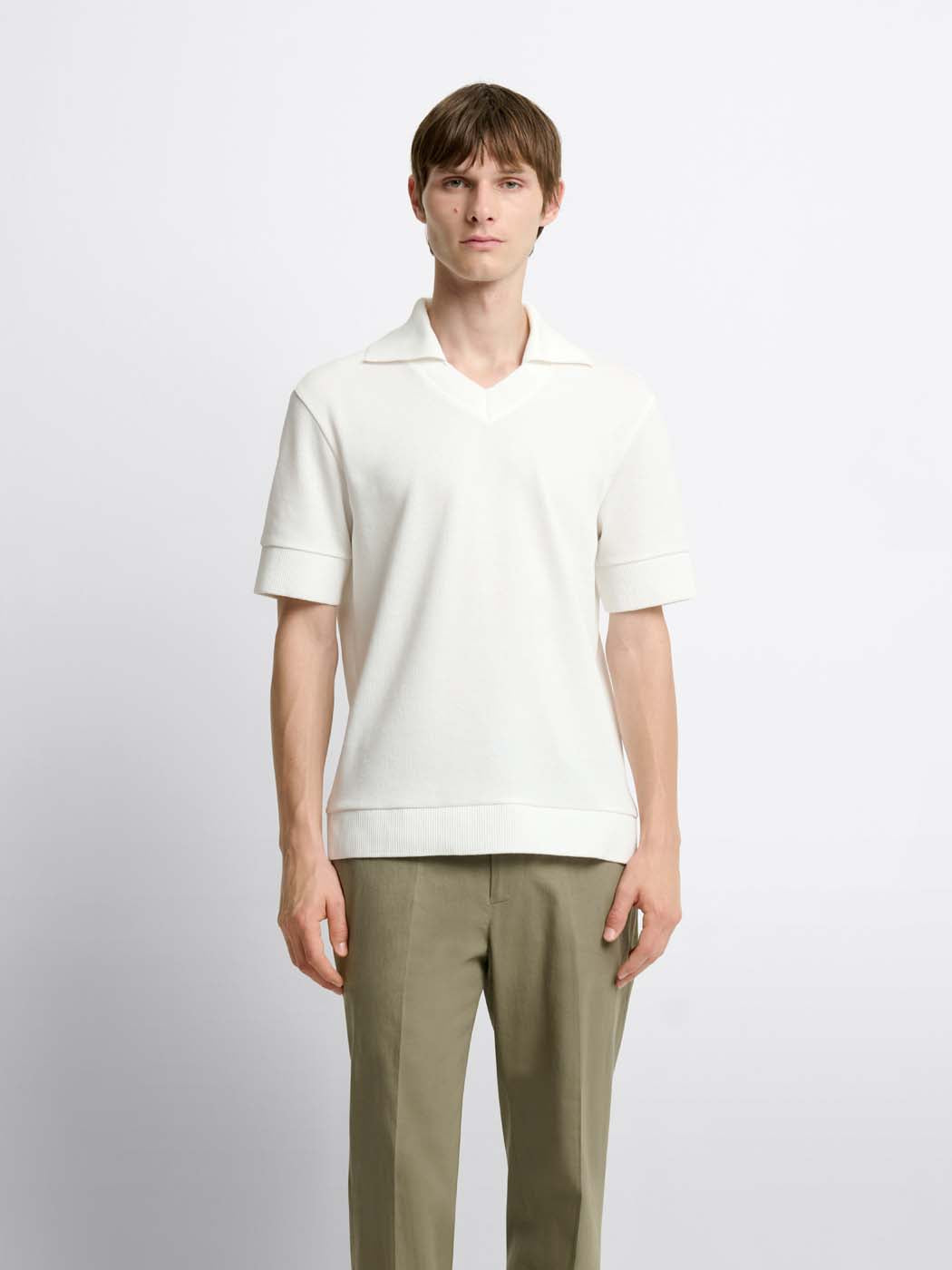 POLO MC MAILLE FINE HOMME - DEVRED 1902