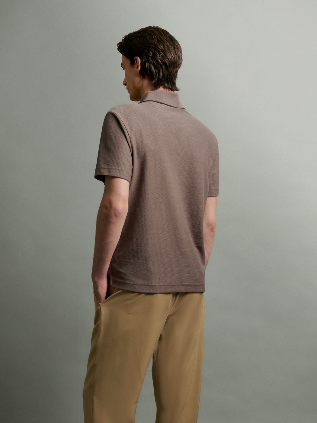 Polo col ouvert en jersey - DEVRED 1902