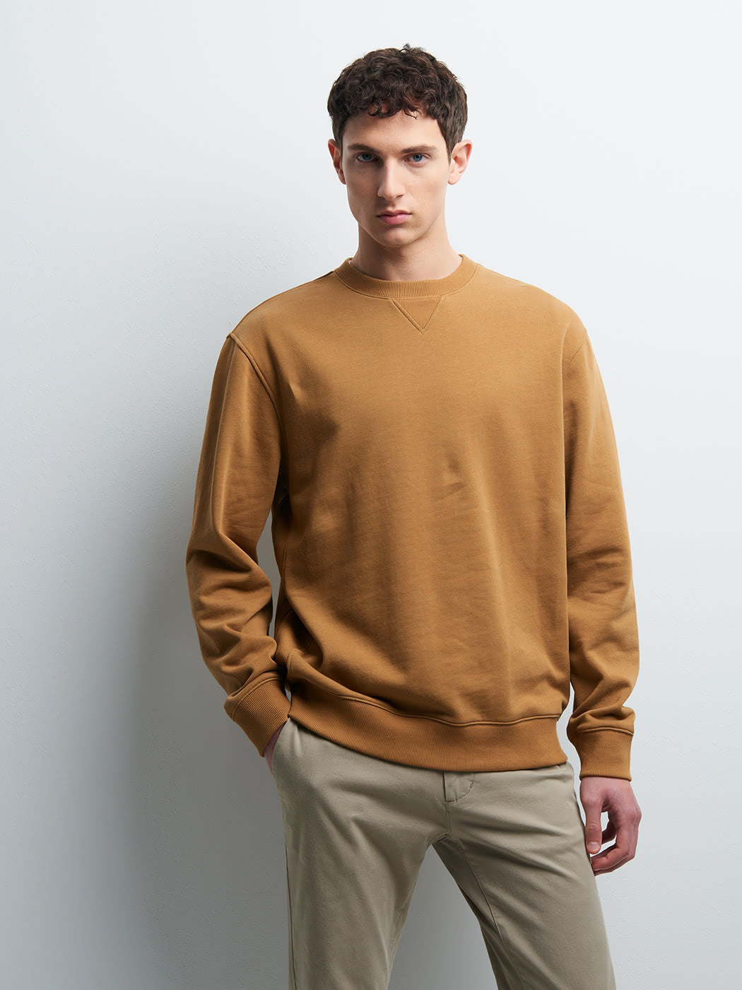 Sweat col rond uni - DEVRED 1902