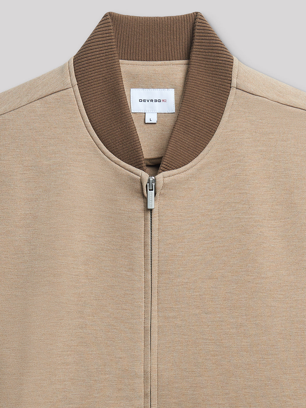 Sweat col teddy bicolore - DEVRED 1902
