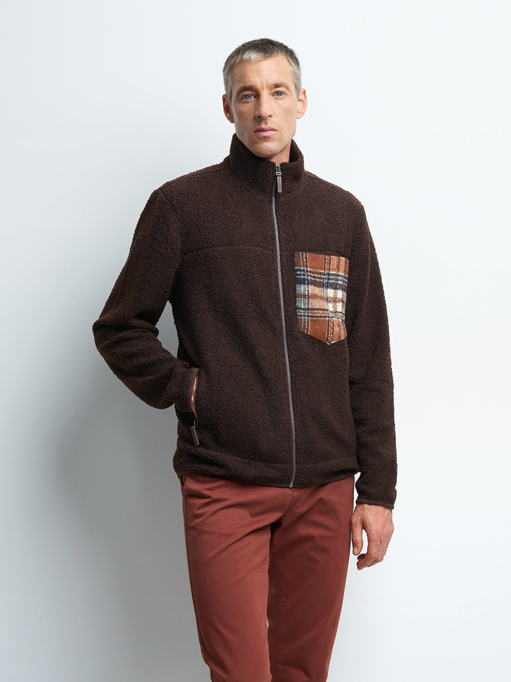 Blouson col montant bouclette - DEVRED 1902