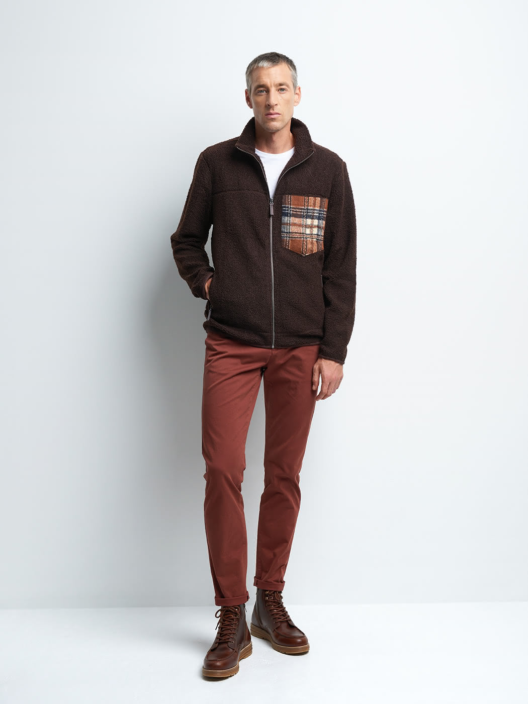 Blouson col montant bouclette - DEVRED 1902
