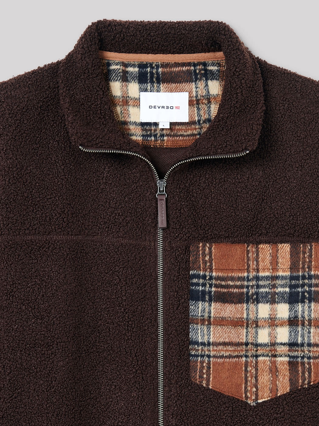 Blouson col montant bouclette - DEVRED 1902