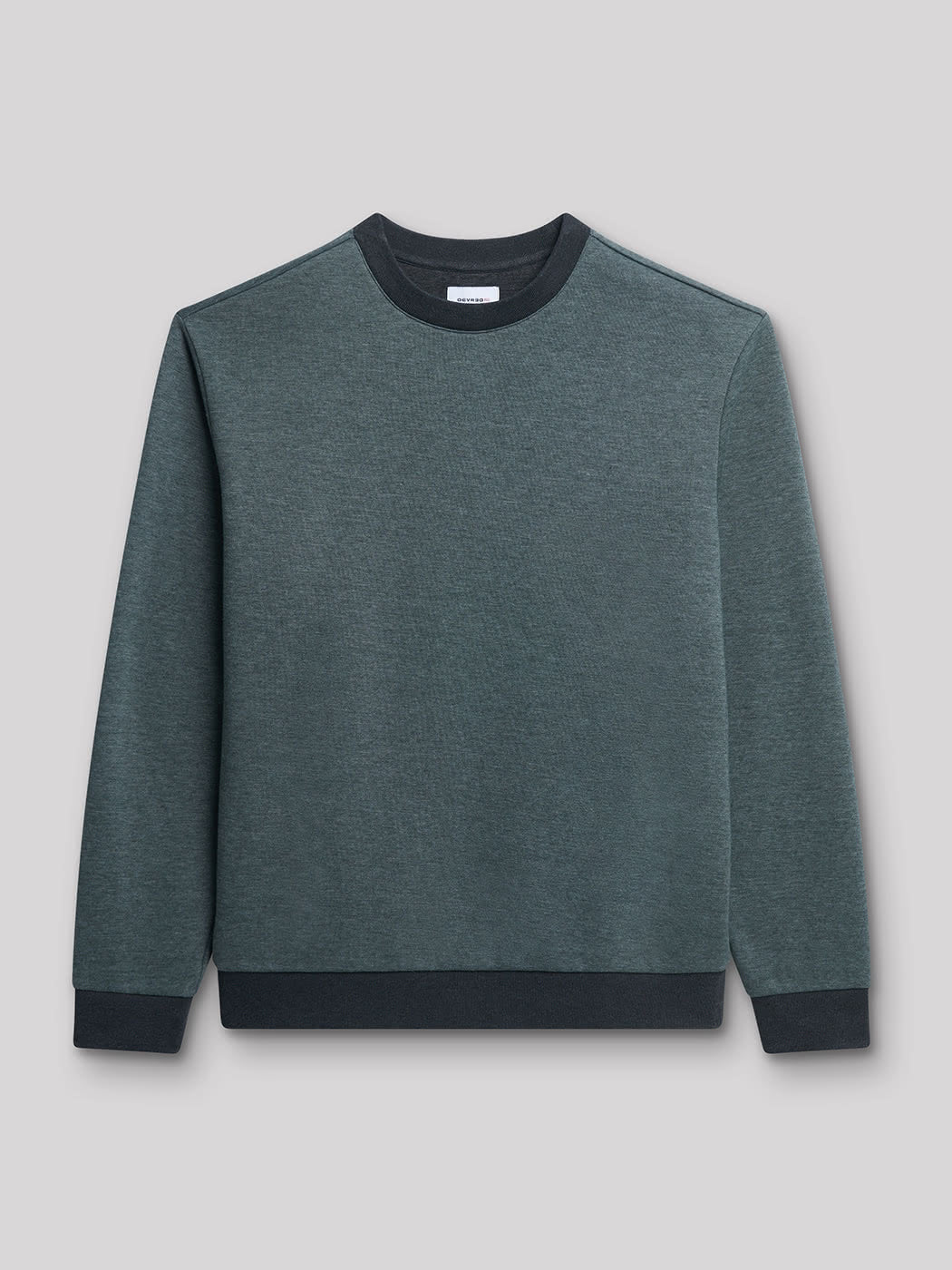 Sweat col rond bicolore - DEVRED 1902