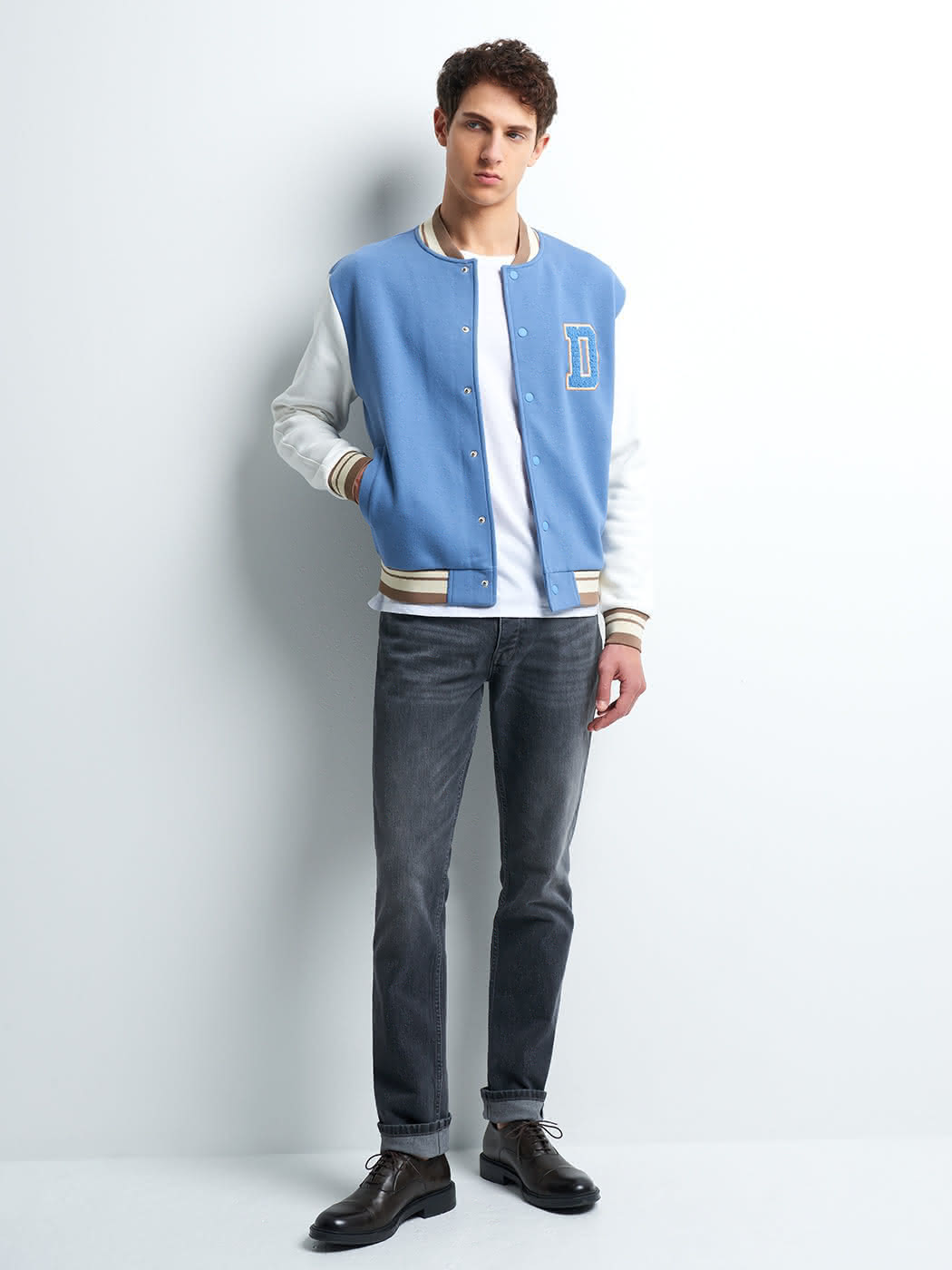 Blouson col teddy bicolore - DEVRED 1902
