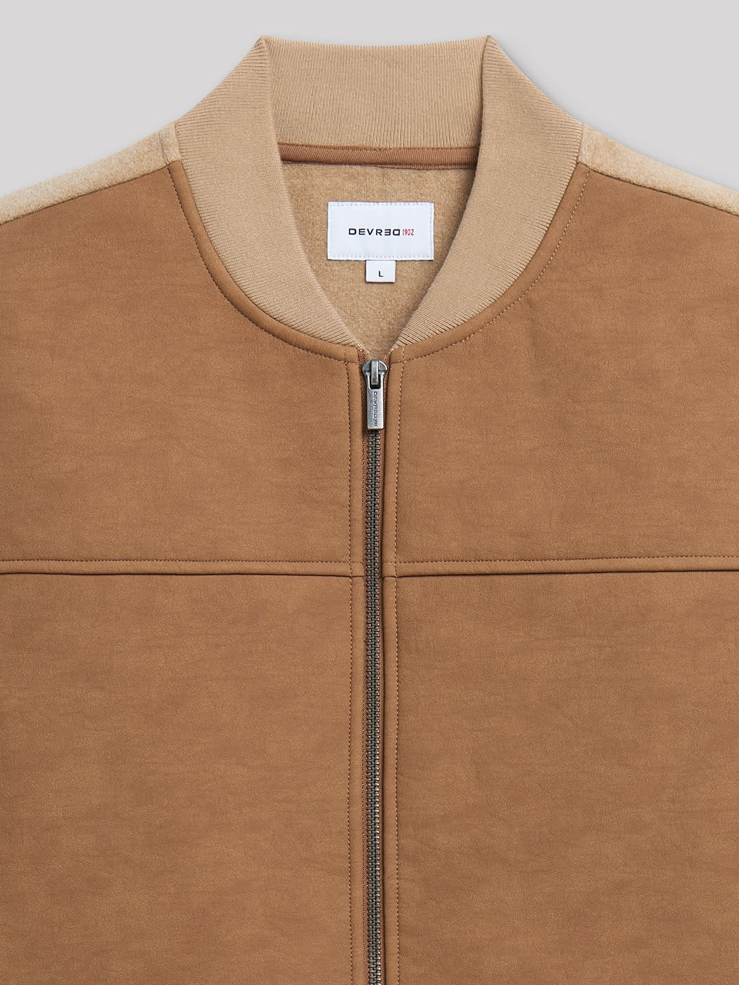 Blouson col montant bi-matière - DEVRED 1902