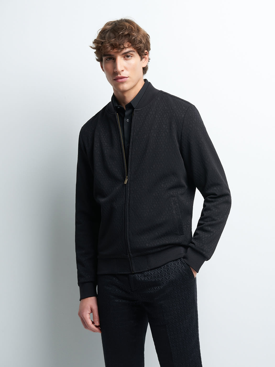 Veste legère col teddy uni - DEVRED 1902