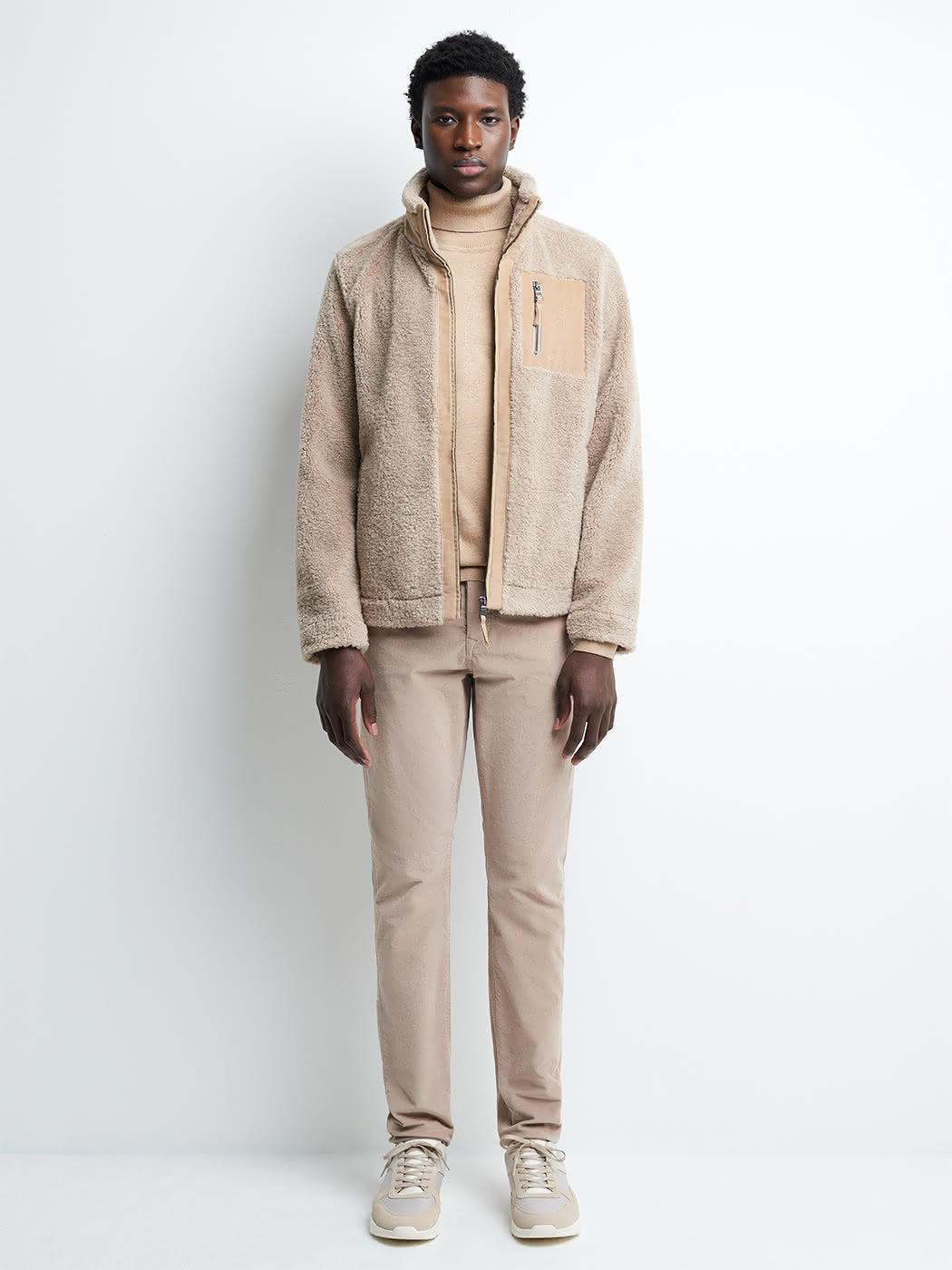 Blouson col montant sherpa - DEVRED 1902