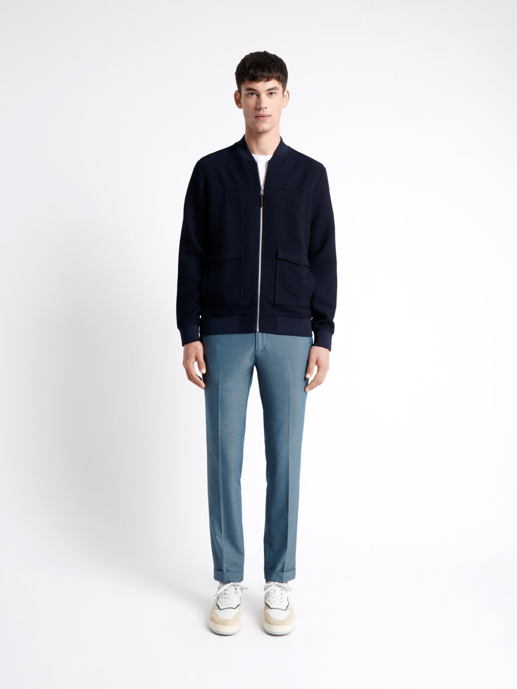 Blouson léger avec un col teddy - DEVRED 1902