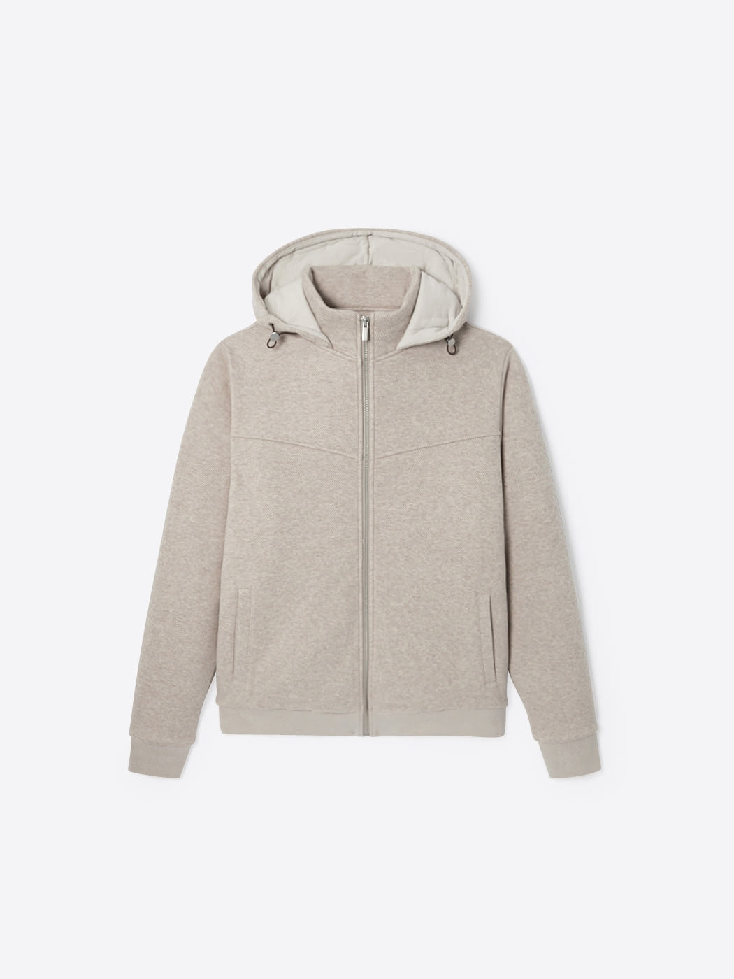 Sweat à capuche faux-uni 100% coton - DEVRED 1902
