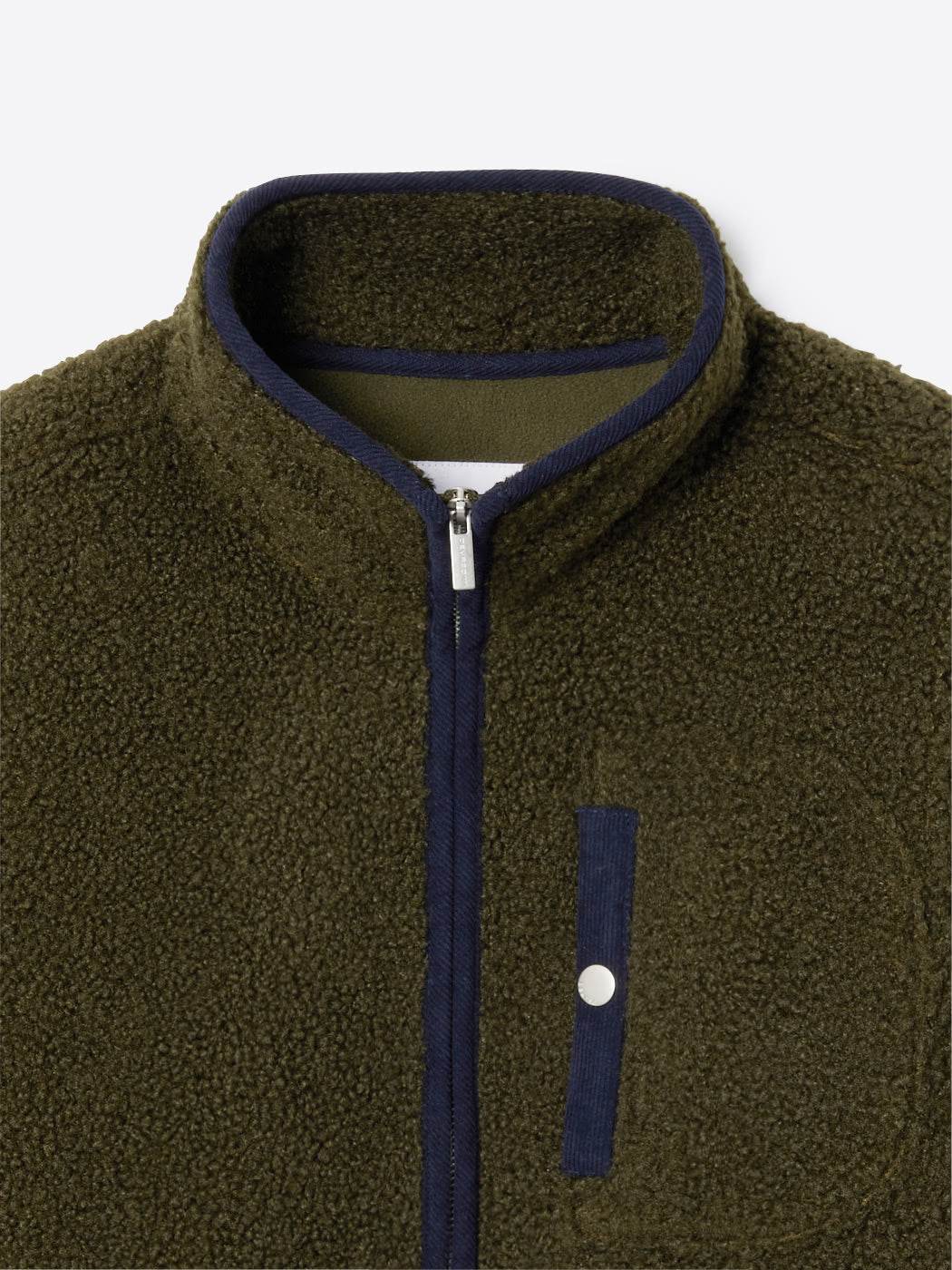 Veste polaire avec son col sherpa - DEVRED 1902