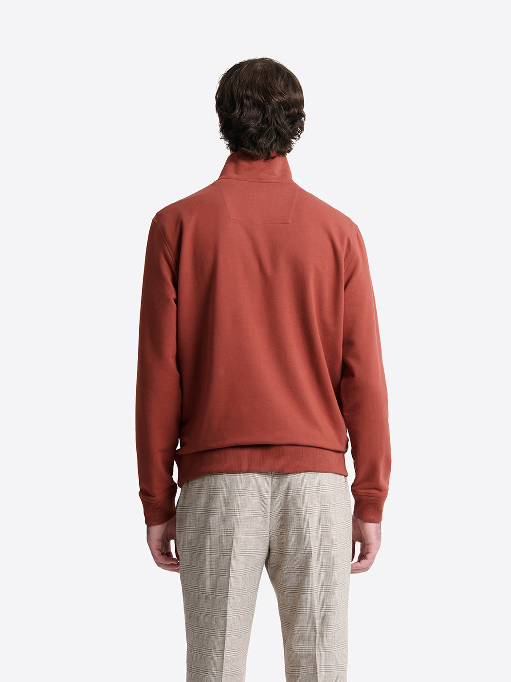 Sweat regular col montant zippé en coton - DEVRED 1902