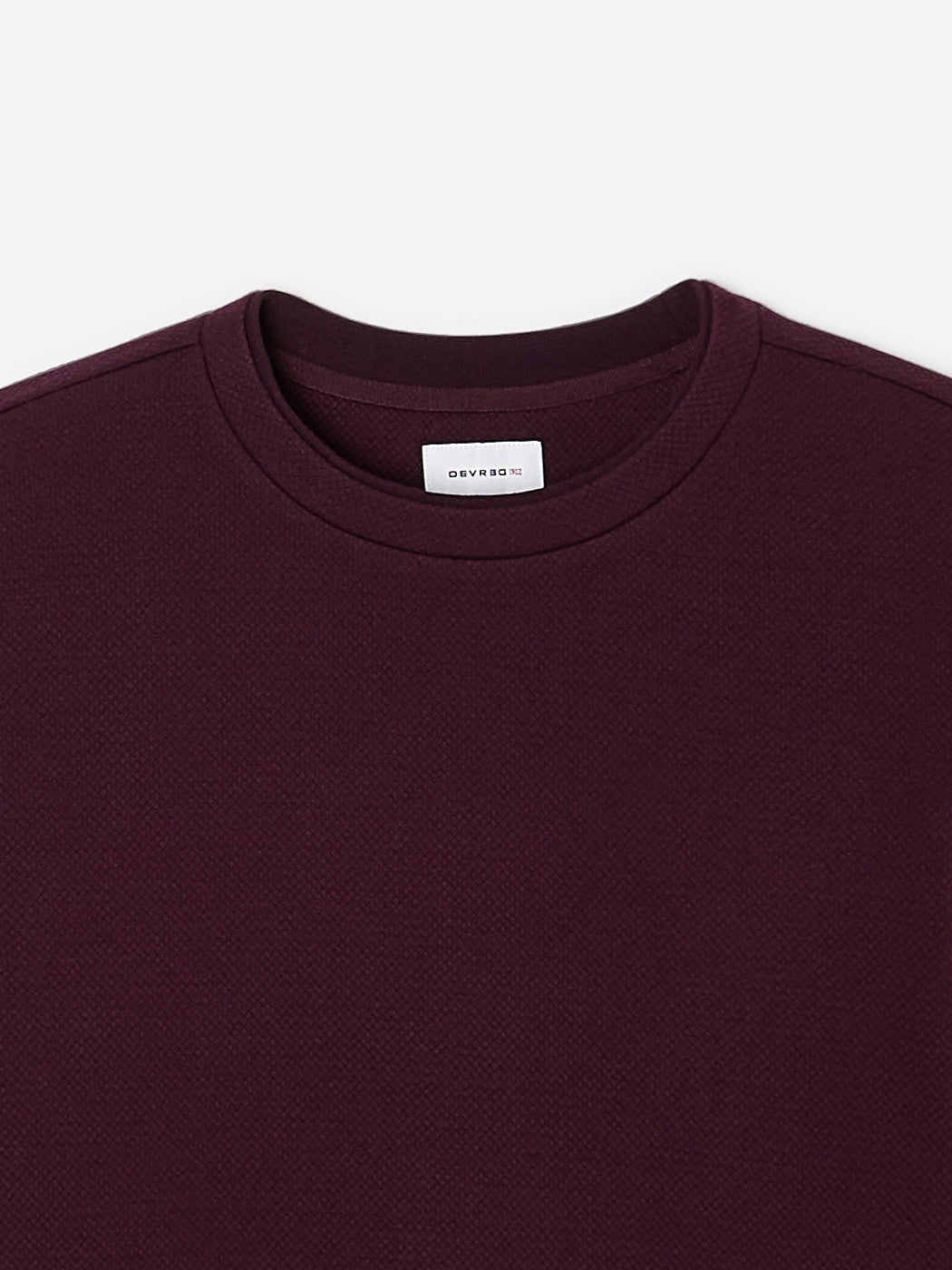 Sweat regular col rond en coton - DEVRED 1902