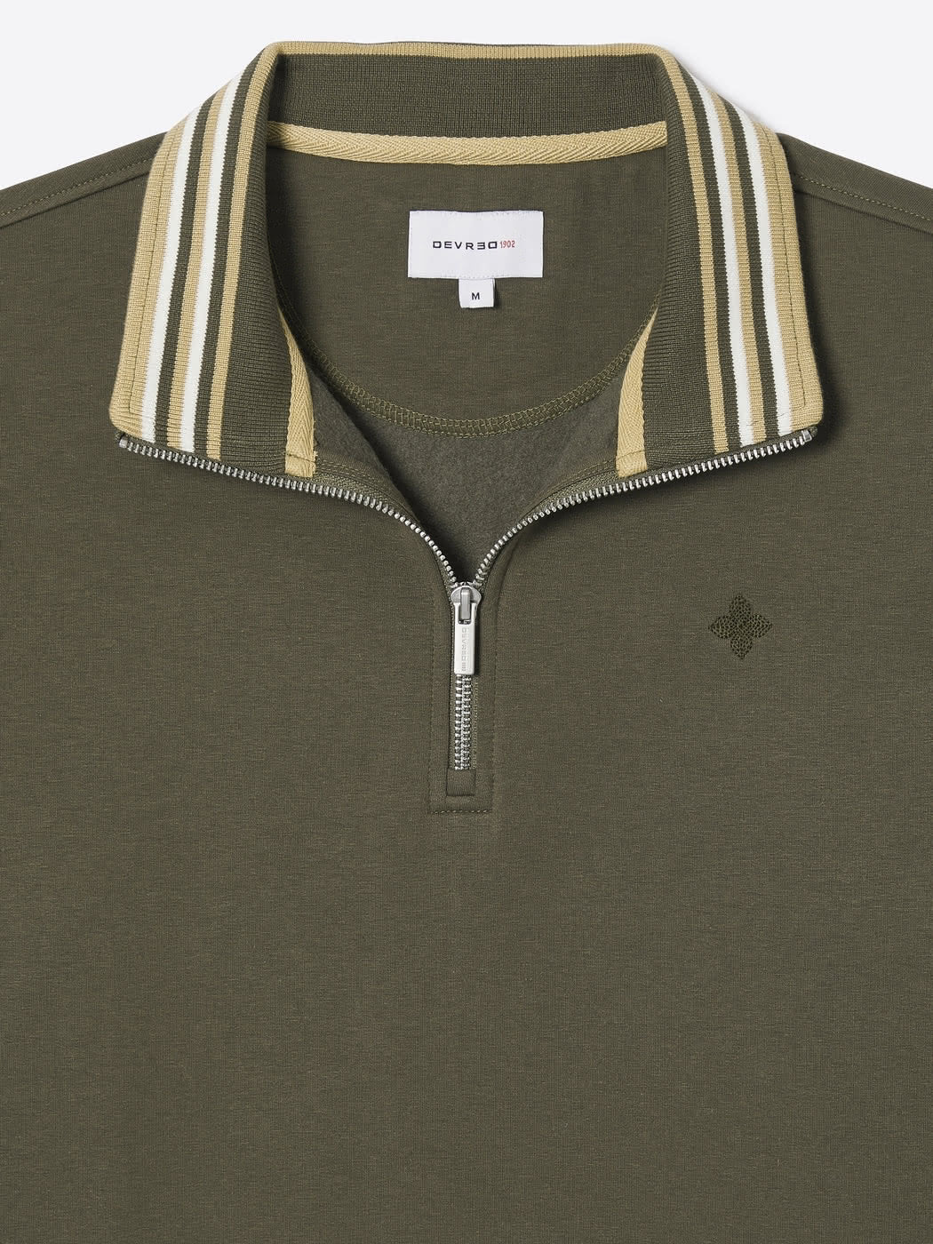 Sweat col montant zippé - DEVRED 1902
