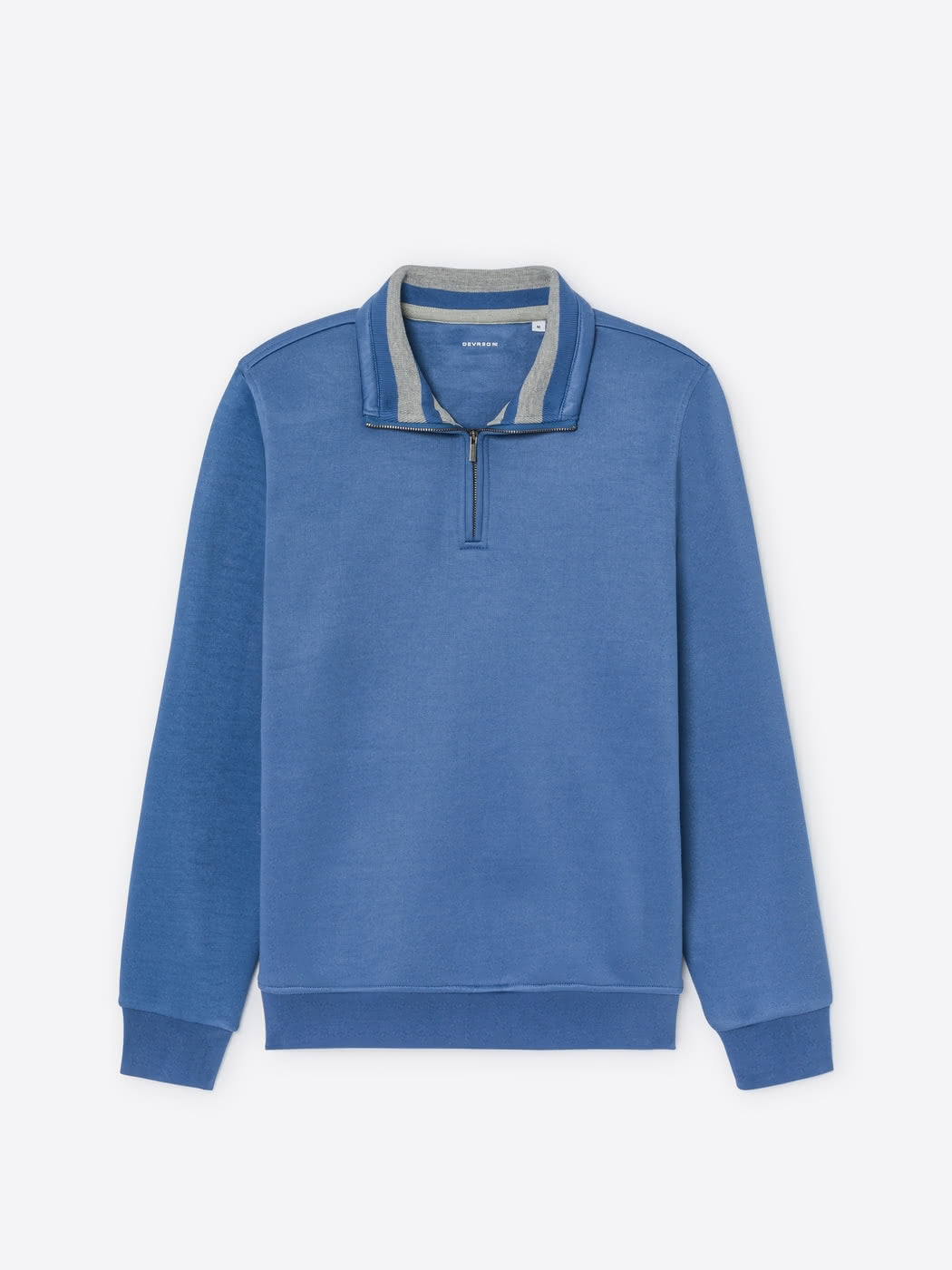 Sweat col montant zippé en coton - DEVRED 1902