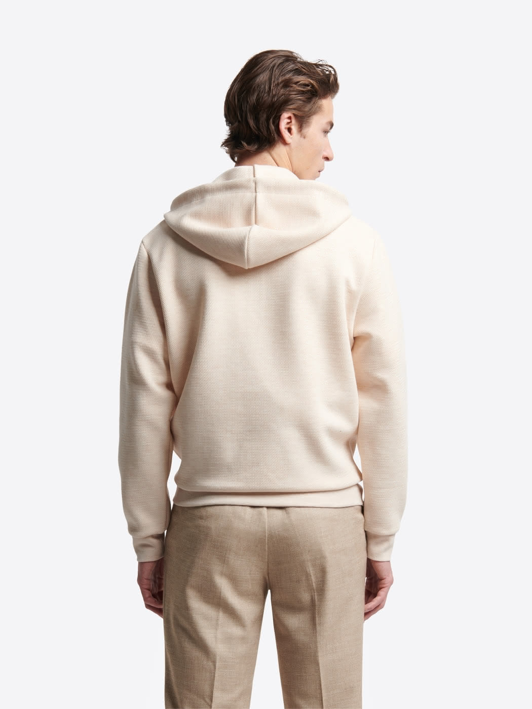 Sweat à capuche en coton chiné - DEVRED 1902