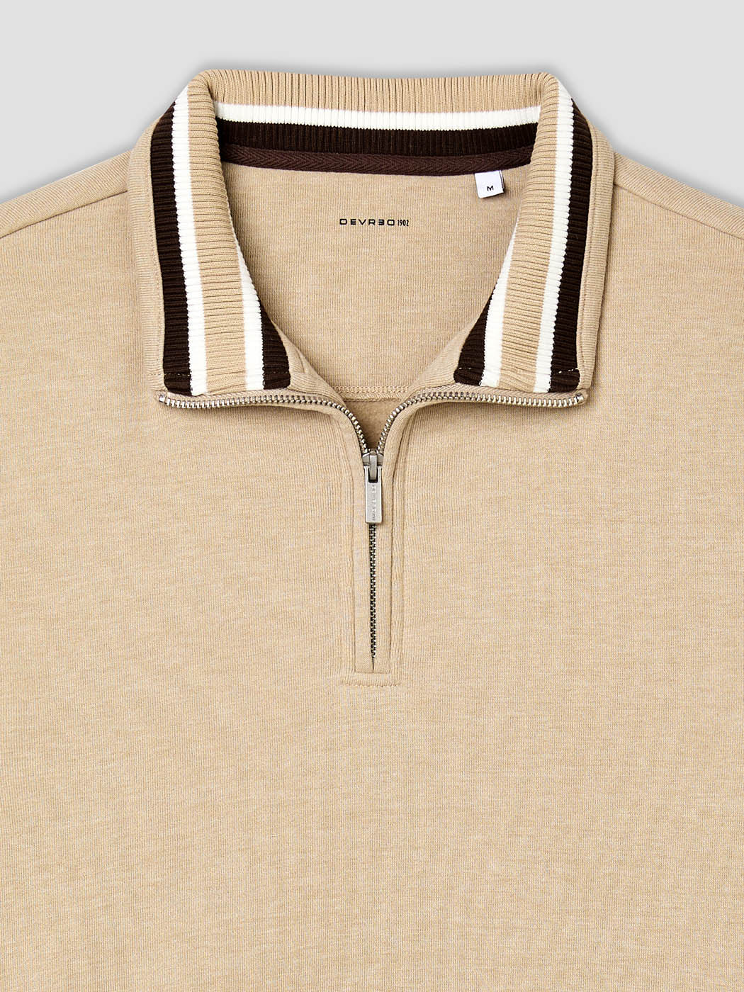 Sweat col zippé regular - DEVRED 1902