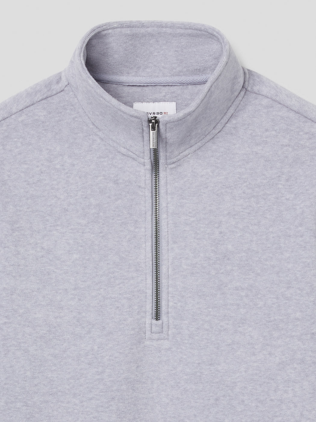 Sweat col montant zippé chiné - DEVRED 1902
