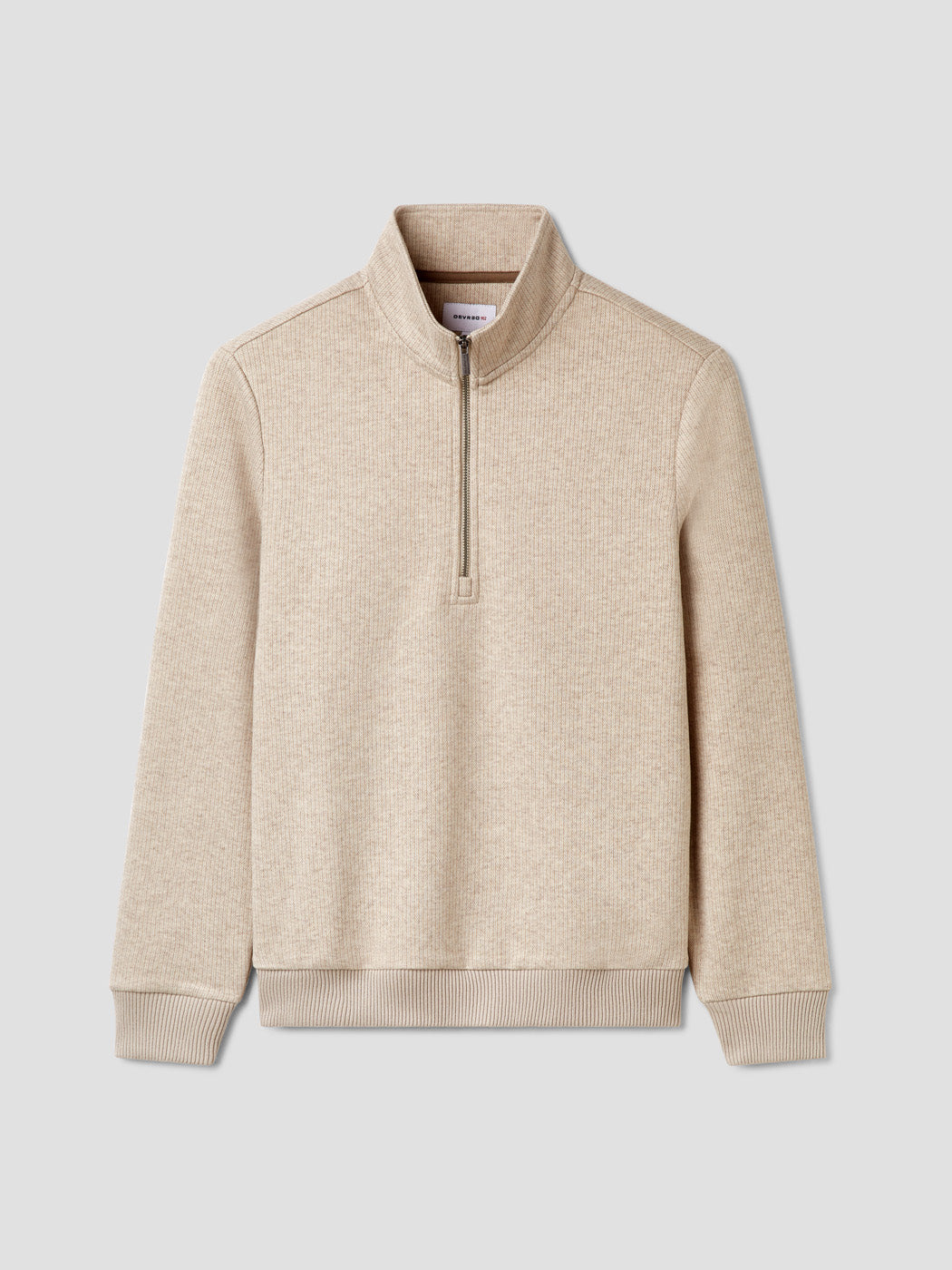 Sweat col montant zippé chiné - DEVRED 1902