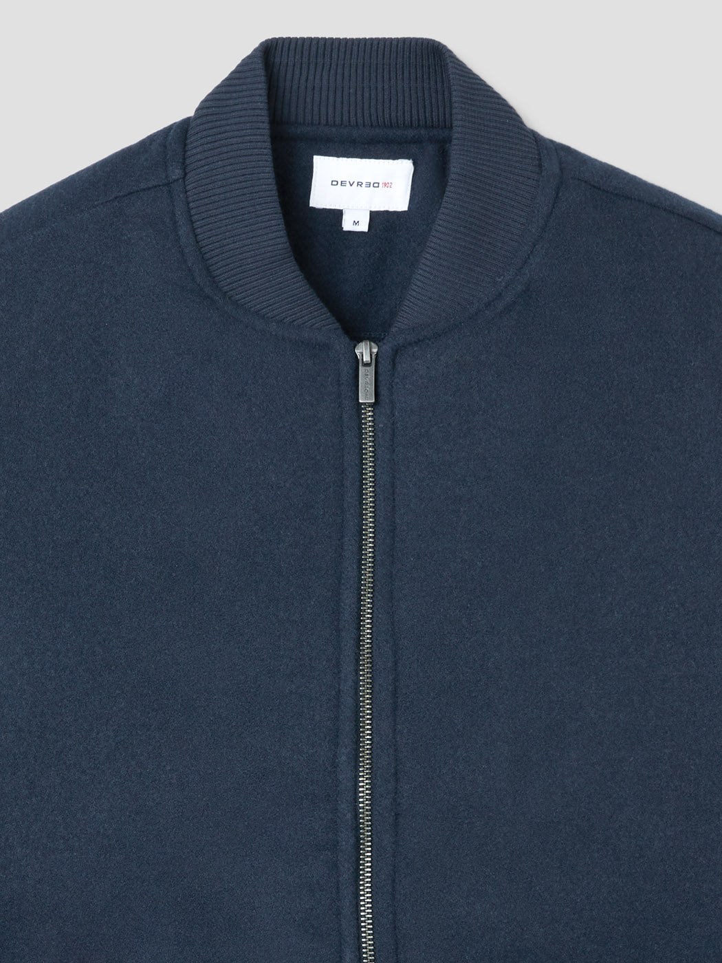 Blouson cardigan col teddy bi-matière - DEVRED 1902