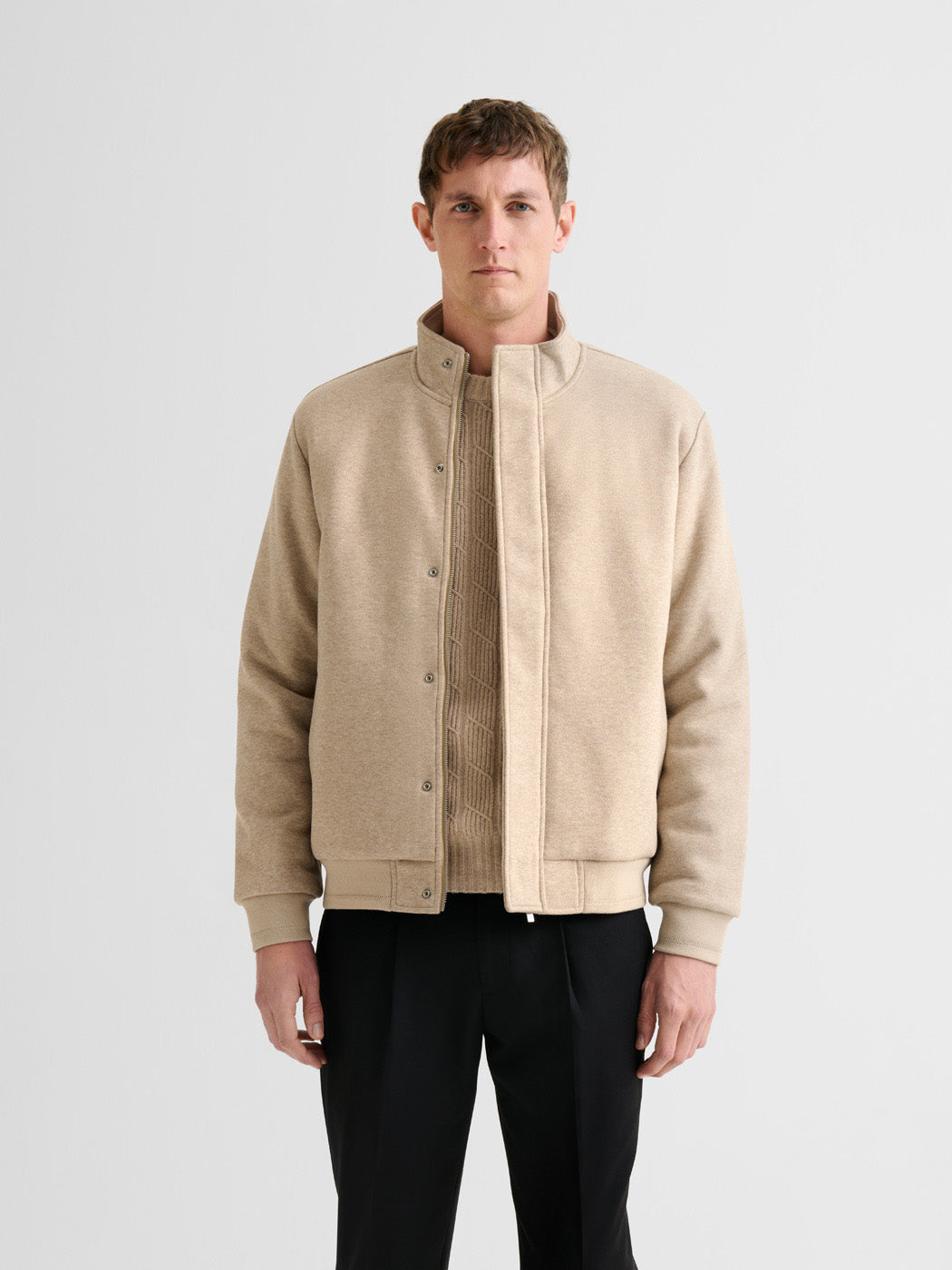 Sweat col montant chiné - DEVRED 1902