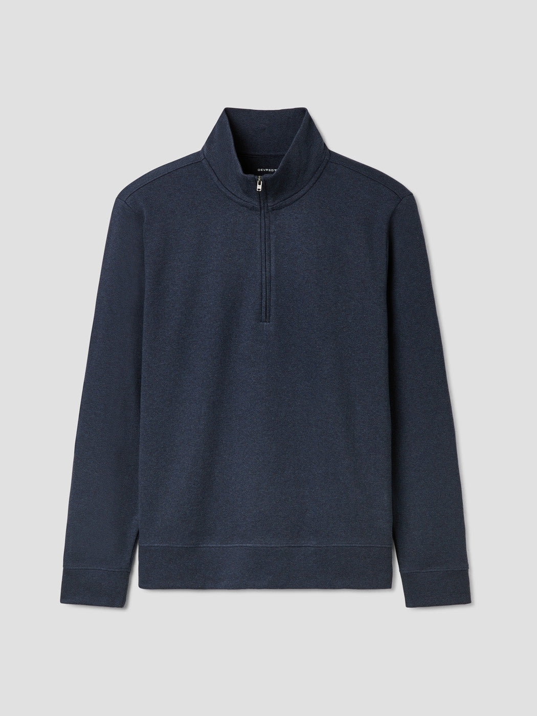 Sweat col zippé chiné - DEVRED 1902